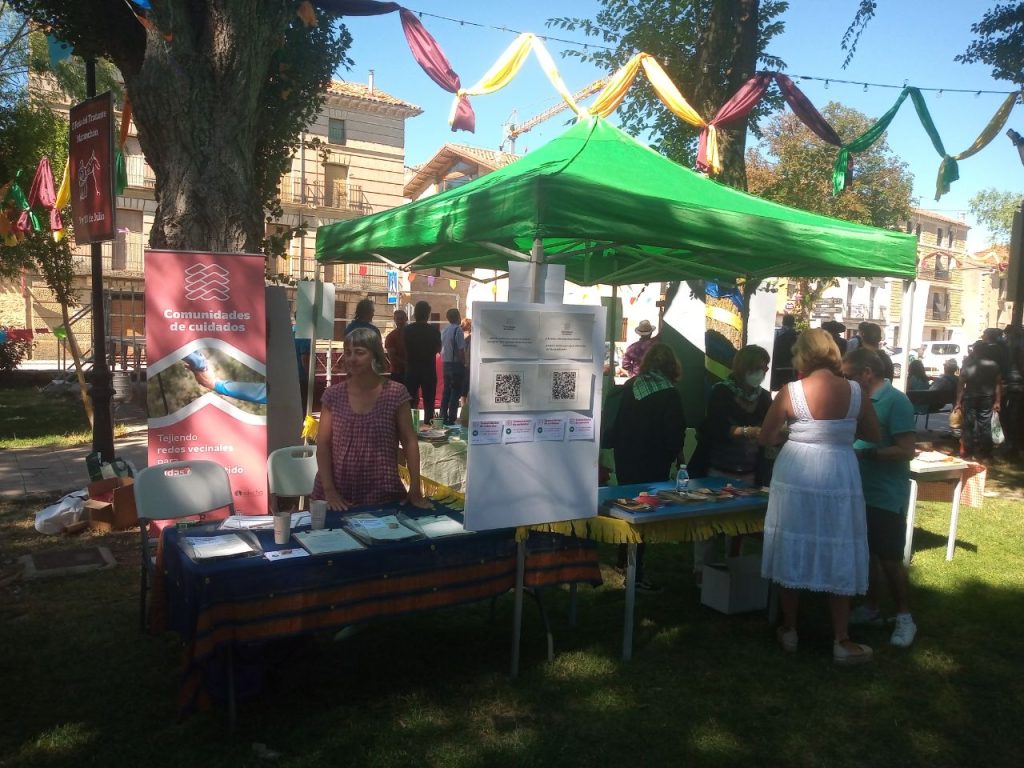 Comunidades de Cuidados estuvieron presentes en la II Feria del Tratante de Maranchón, Guadalajara
